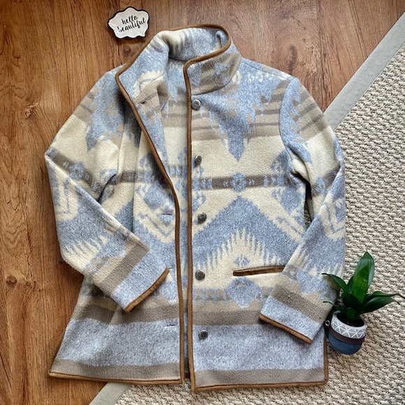 Orvis Jackets & Blazers - Orvis Size Small Blanket Print Riding Jacket